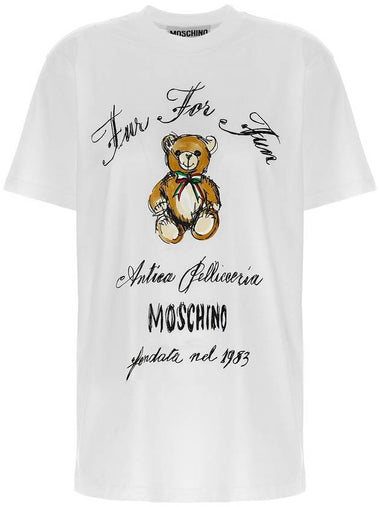 Moschino 'Antica Pellicceria' T-Shirt - MOSCHINO - BALAAN 1