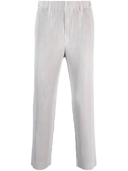 Homme Plissé Plissé Effect Straight Pants HP47JF450 - ISSEY MIYAKE - BALAAN 1