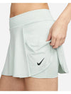 Women's Court Dry Fit Victory Tennis Pleats Skirt Grey - NIKE - BALAAN 4