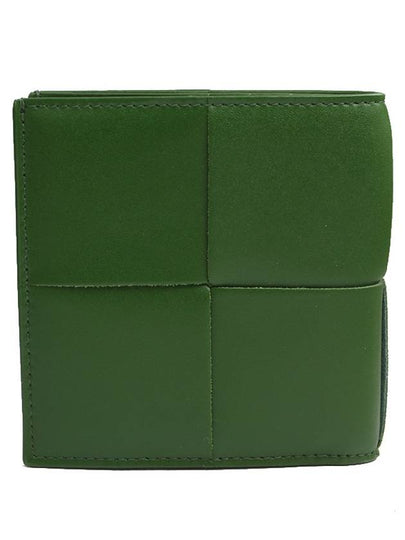 Bottega Veneta Cassette Olive Green Bicycle Wallet - BOTTEGA VENETA - BALAAN 2