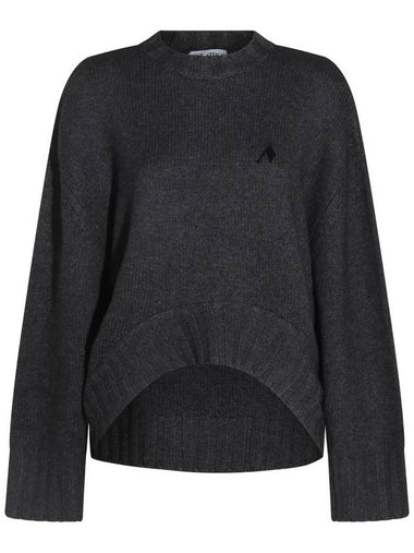 The Attico Dark Grey Wool Knitwear - THE ATTICO - BALAAN 1