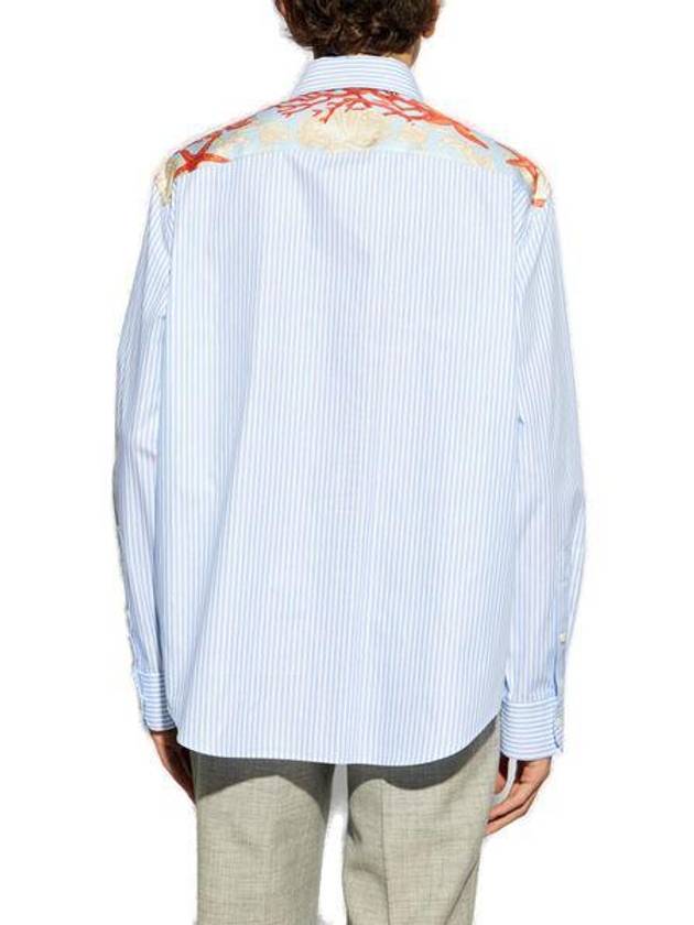 VERSACE INFORMAL SHIRT STRIPEDLA VACANZA - VERSACE - BALAAN 3