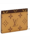 Monogram Reverse Canvas Card Wallet Brown - LOUIS VUITTON - BALAAN 6