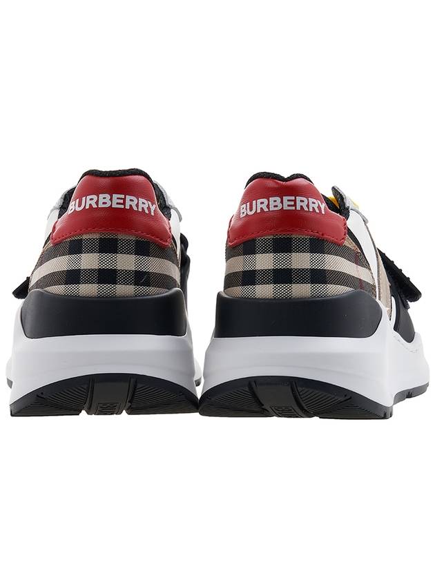 Ramsey Vintage Check Low-top Sneakers Black - BURBERRY - BALAAN 5