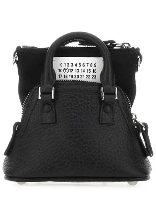 5AC Classic Baby Shoulder Bag Pale Black - MAISON MARGIELA - BALAAN 2