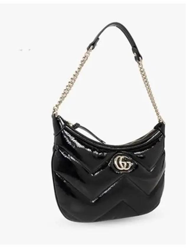 GG Marmont Small Shoulder Bag Black - GUCCI - BALAAN 5