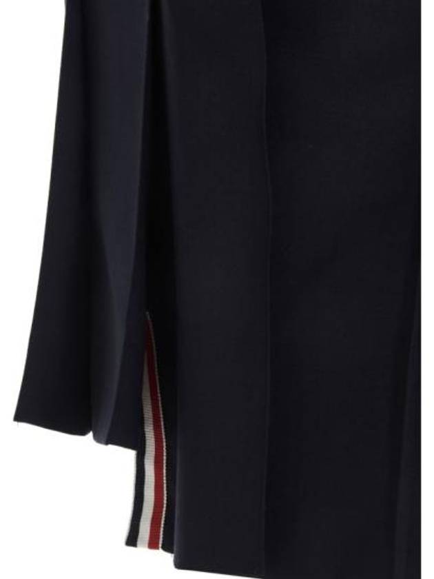 School Uniform Pleated Skirt Navy - THOM BROWNE - BALAAN 7