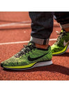 Flyknit Racer Low Top Sneakers Green - NIKE - BALAAN 2