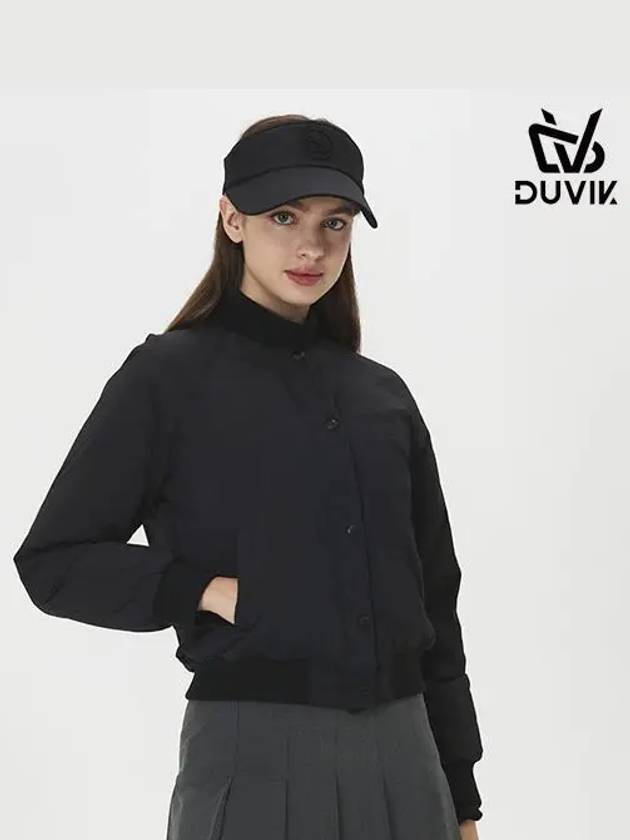 Women s round blouson goose down padded jumper DE3WWJ567BK - DUVIK - BALAAN 4