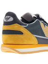 Logo Patch Low Top Sneakers Black Yellow - EMPORIO ARMANI - BALAAN 11