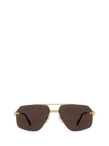 Sunglasses CT0426S 001 GOLD - CARTIER - BALAAN 1