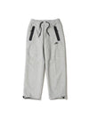 Tech Fleece Fleece Track Pants Dark Grey Heather Black - NIKE - BALAAN 1