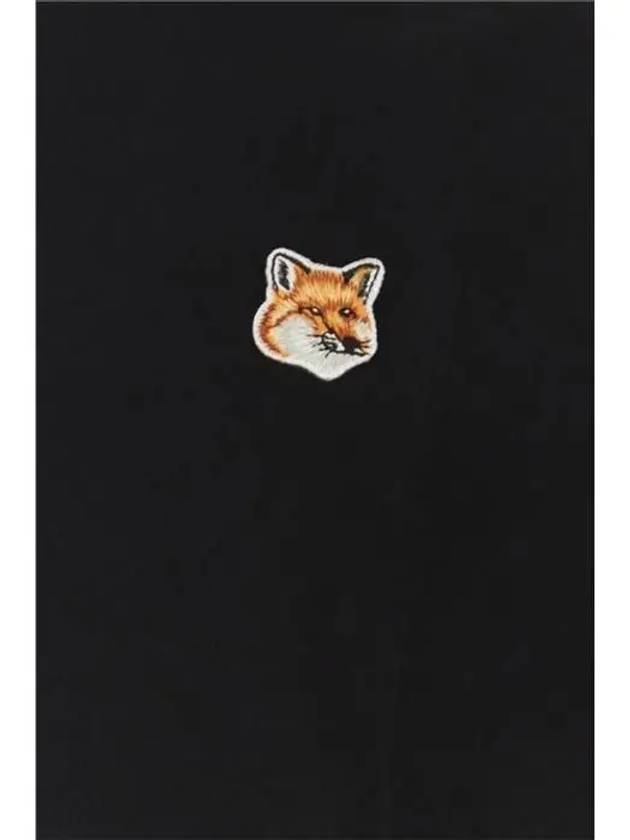 Fox Head Patch Classic Short Sleeve T-Shirt Black - MAISON KITSUNE - BALAAN 4