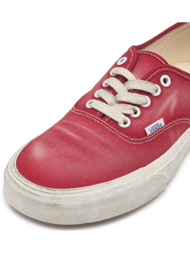 Authentic Wave Low Top Sneakers Red - VANS - BALAAN 5