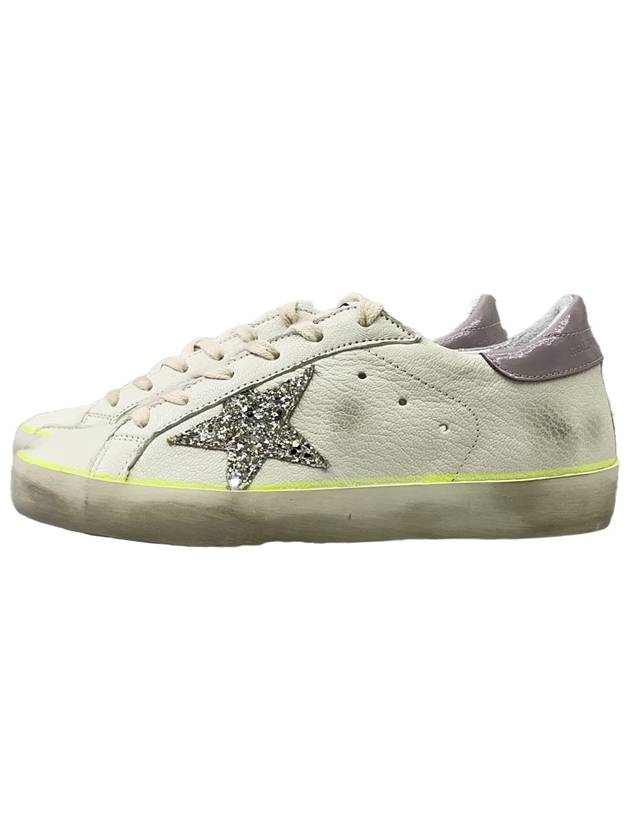 Superstar Lila Tab Low Top Sneakers White - GOLDEN GOOSE - BALAAN 3