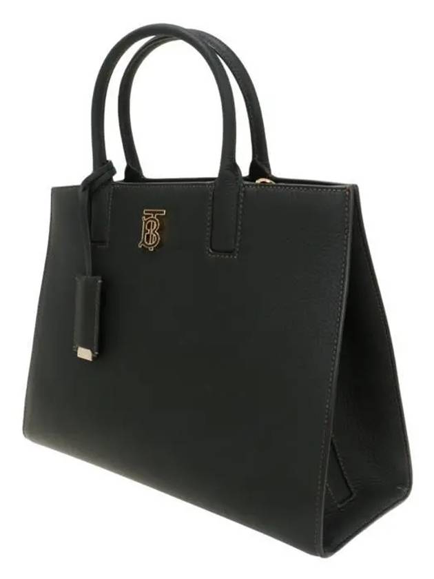 Frances Small Tote Bag Black - BURBERRY - BALAAN 3