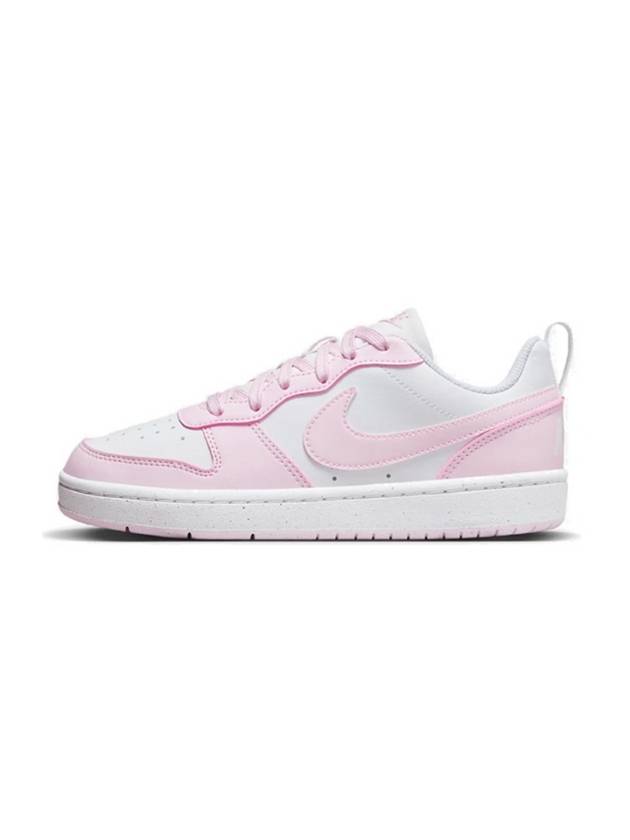 Court Borough Recraft Low Top Sneakers White Pink - NIKE - BALAAN 1