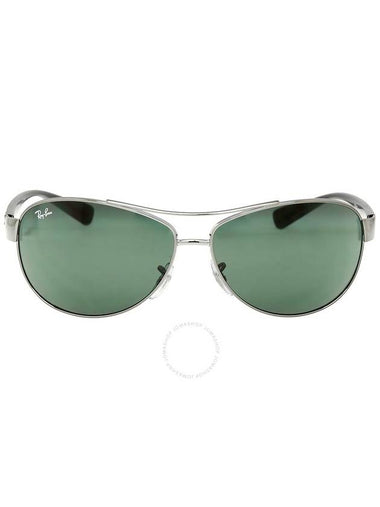 Ray Ban Green Aviator Men's Sunglasses RB3386 004/71 63 - RAY-BAN - BALAAN 1