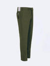 Feather detail khaki slacks COAFX0Z00FWDTO990 445 - PT01 - BALAAN 3