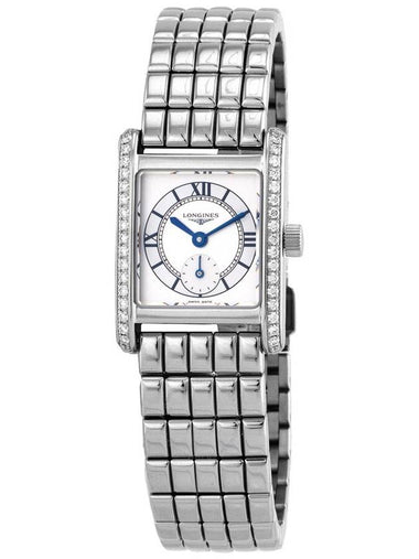 Longines Mini Dolcevita Quartz Diamond Silver Dial Ladies Watch L5.200.0.75.6 - LONGINES - BALAAN 1