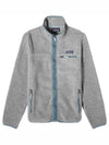 Women's Retro Pile Fleece Zip-up Jacket Salt Grey - PATAGONIA - BALAAN 3