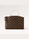 Monogram Petit Palais Tote Bag Brown - LOUIS VUITTON - BALAAN 4