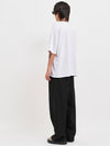 Seawear Oversized Silket Scoop Neck TShirt White - C WEAR BY THE GENIUS - BALAAN 7