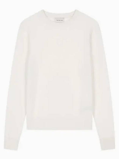 JEANS Women s Crew Neck Fine Sweater J225420 YBI - CALVIN KLEIN - BALAAN 2