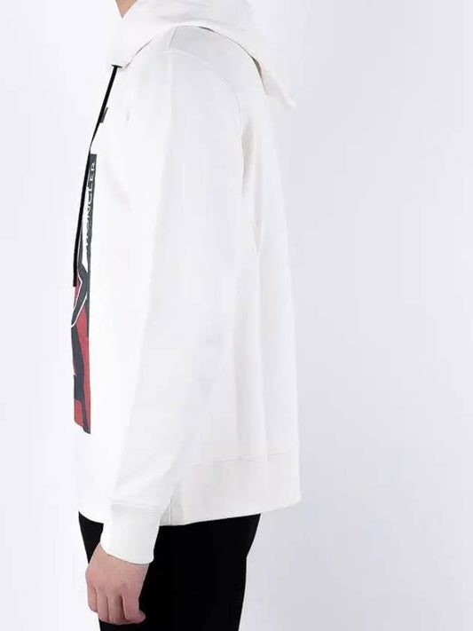 Genius logo embroidery hoodie 8200200 - MONCLER - BALAAN 2