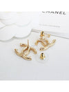 23A CC logo earrings gold - CHANEL - BALAAN 7