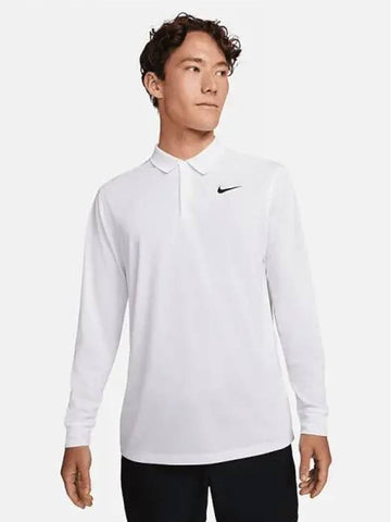 Dry Fit Victory Men s Long Sleeve Golf Polo White Black DN2345 100 699135 - NIKE - BALAAN 1