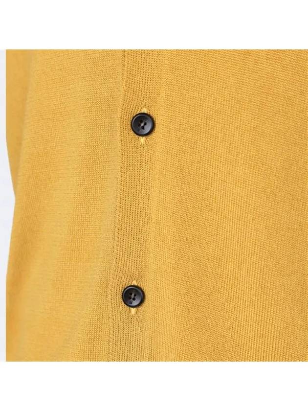 Cotton yellow cardigan TL4SBW010GEG02MG0 845 - PT01 - BALAAN 3