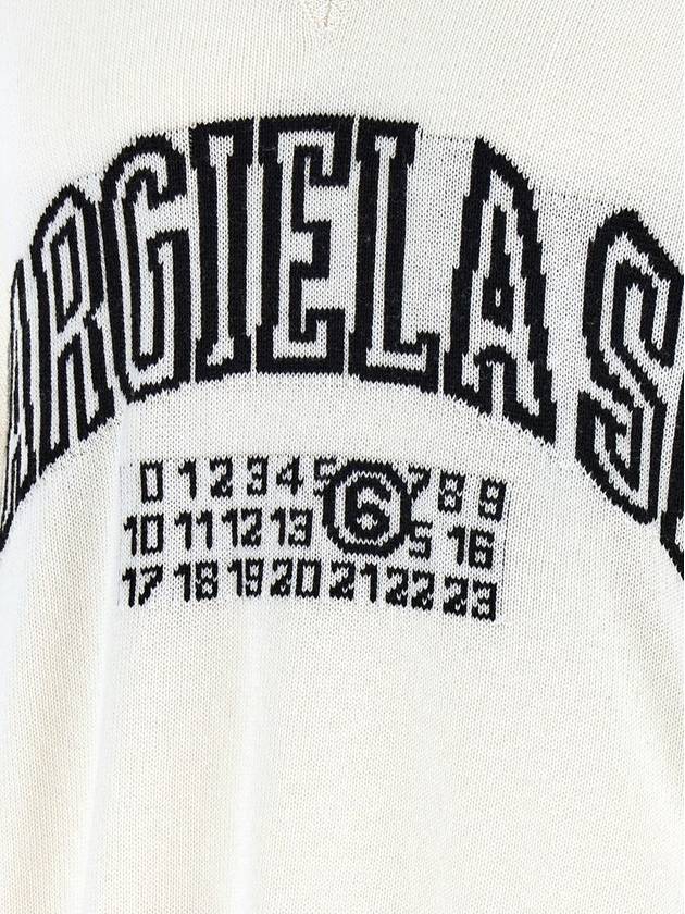 Mm6 Maison Margiela V-Neck Sweater - MAISON MARGIELA - BALAAN 4