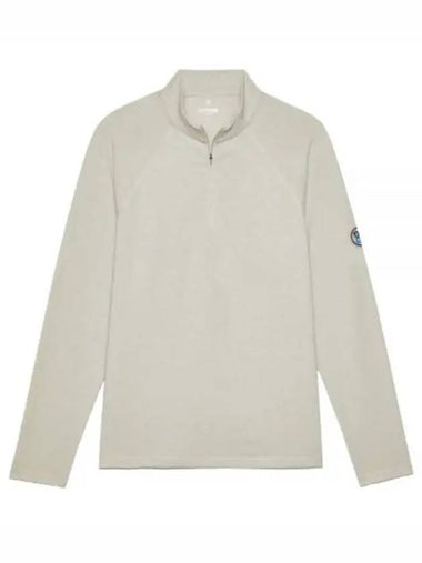 GFORE LUXE QUARTER ZIP SLIM FIT MID LAYER G4MA23K123A HEATHER STONE Men s lux - G/FORE - BALAAN 1