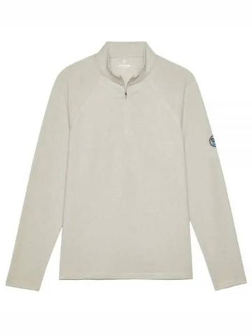 GFORE LUXE QUARTER ZIP SLIM FIT MID LAYER G4MA23K123A HEATHER STONE Men s lux - G/FORE - BALAAN 1