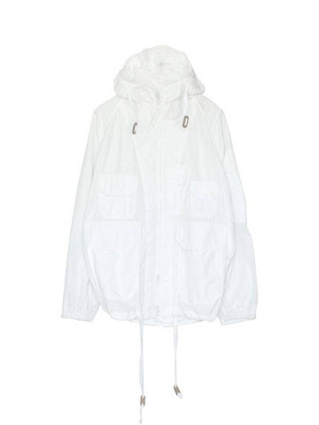 Atlantic Parka C White Poly - ENGINEERED GARMENTS - BALAAN 1