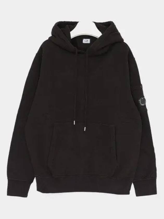 Lens Detail Hoodie Black - CP COMPANY - BALAAN 2