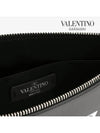 VLTN Logo Clutch Bag Black - VALENTINO - BALAAN.