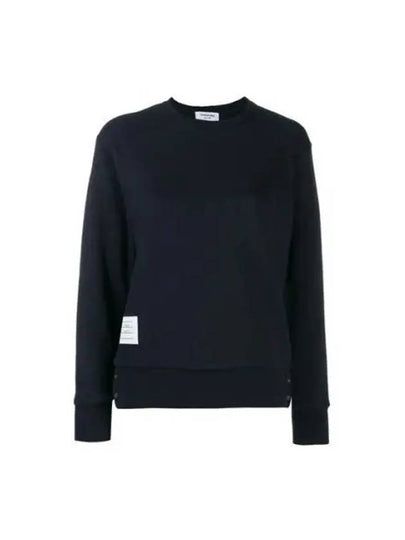 Center Back RWB Stripe Classic Loopback Crewneck Sweatshirt Navy - THOM BROWNE - BALAAN 2