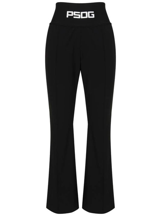 Banded slit bootcut pants BK - PASSARDI - BALAAN 1