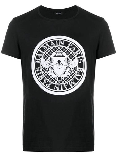 Balmain T-Shirt With Print - BALMAIN - BALAAN 1