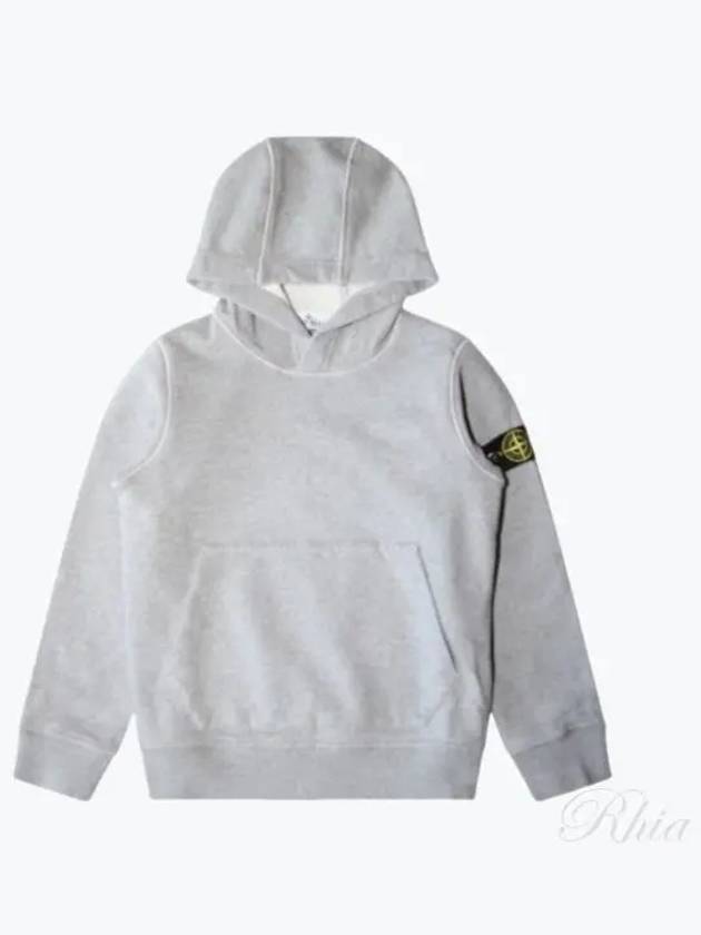 Compass Logo Patch Hoodie Grey - STONE ISLAND - BALAAN 2