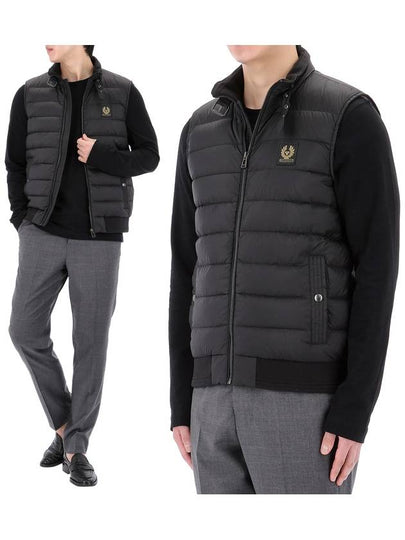 Circuit Logo Patch Padded Vest Black - BELSTAFF - BALAAN 2