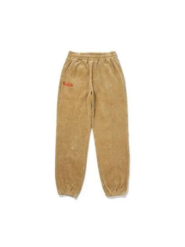 KODAK Apparel Kodacolor Logo Corduroy Jogger Pants BEIGE - KODO - BALAAN 1