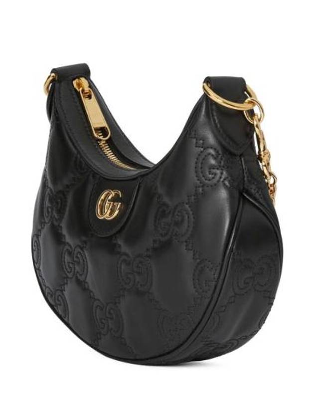 GG Matelasse Leather Mini Shoulder Bag Black - GUCCI - BALAAN 6