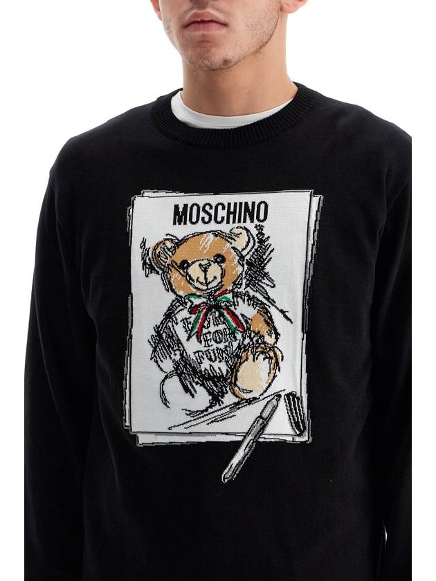 teddy bear pullover - MOSCHINO - BALAAN 4