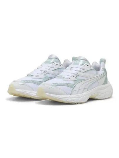 Morphic Astro Escape Low Top Sneakers White Mint - PUMA - BALAAN 2