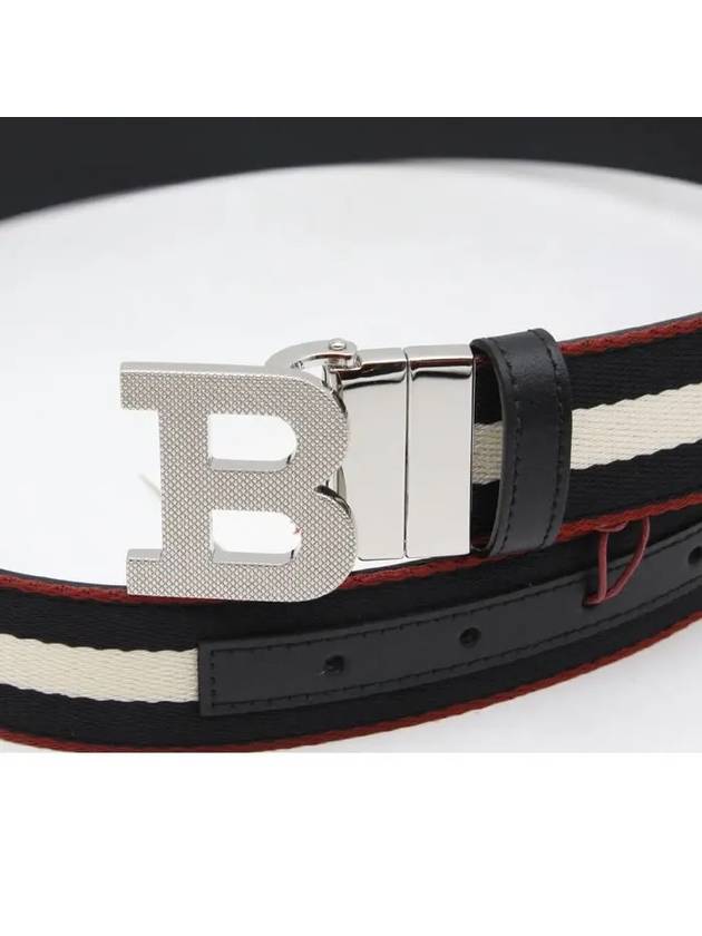 Men's B Buckle Double-Sided Leather Belt - BALLY - BALAAN 2