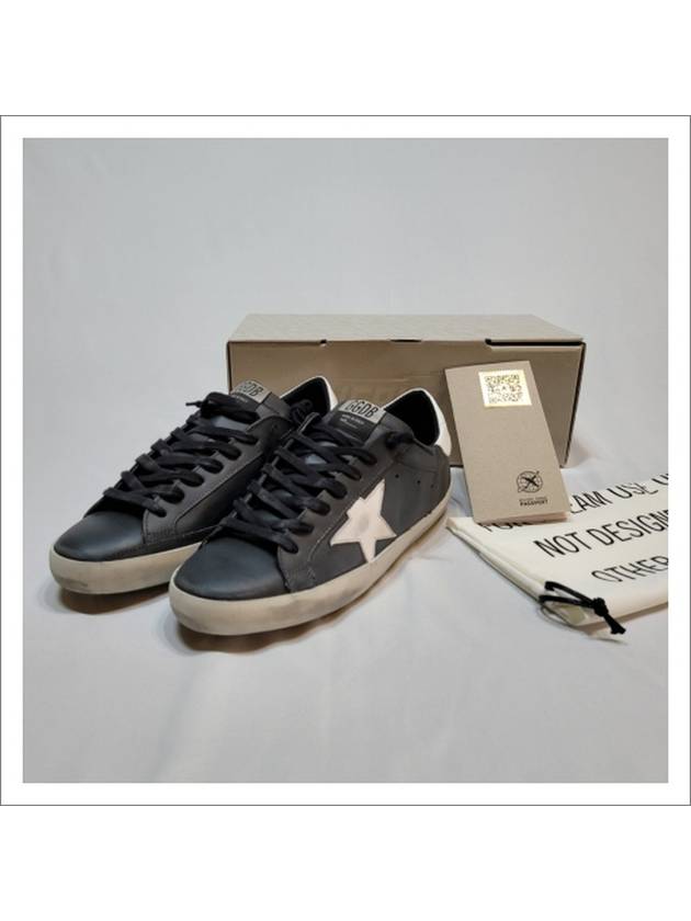 Superstar White Tab Sneakers Black - GOLDEN GOOSE - BALAAN 11