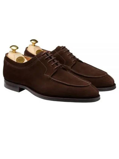 HARDWICK Dark Brown Suede - CROCKETT & JONES - BALAAN 1